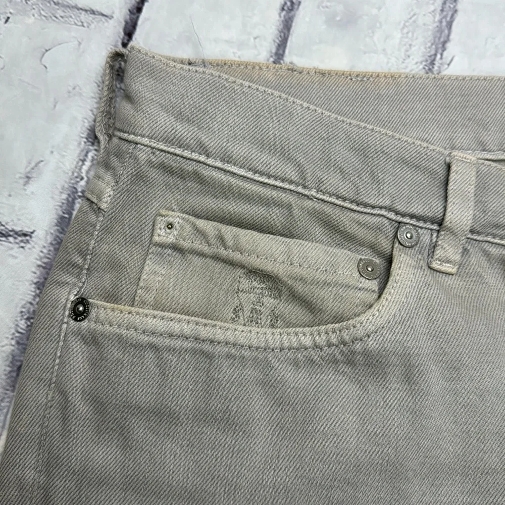 Brunello Cucinelli Men's Dyed Denim 5-Pocket Jeans Tapered Leg Button Fly Slim